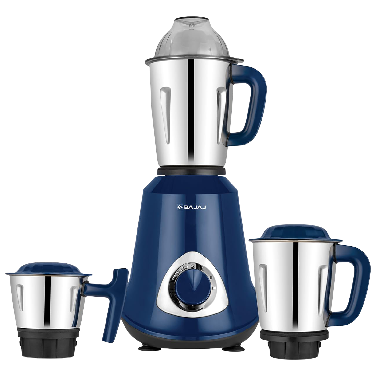 Buy BAJAJ Military Series Glamore 800 Watt 3 Jars Mixer Grinder 20000 RPM Auto Switch Off Royal Blue Online Croma